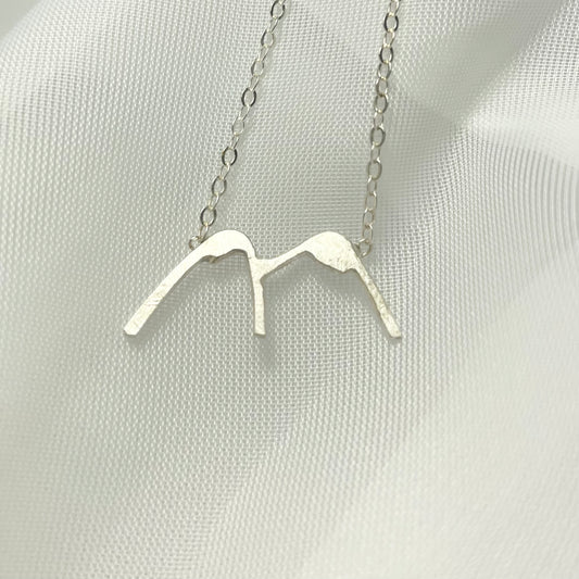 Mountain Necklace, Bracelet, or Anklet in 925 Sterling Silver or Gold Filled