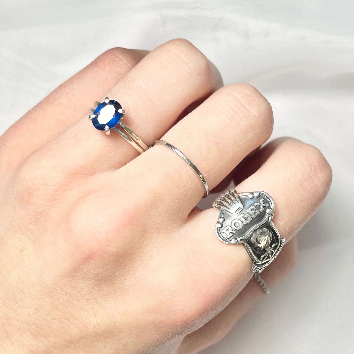 Stackable Rings in 925 Sterling Silver or Gold Filled