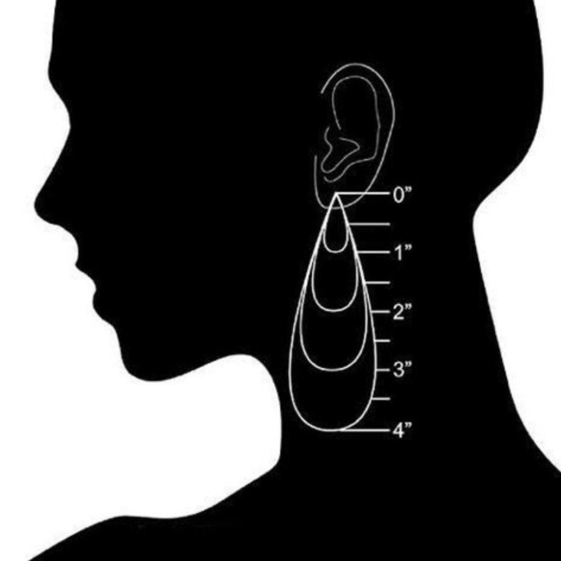 Circle Hoop Stud Earrings in 925 Sterling Silver or Gold Filled