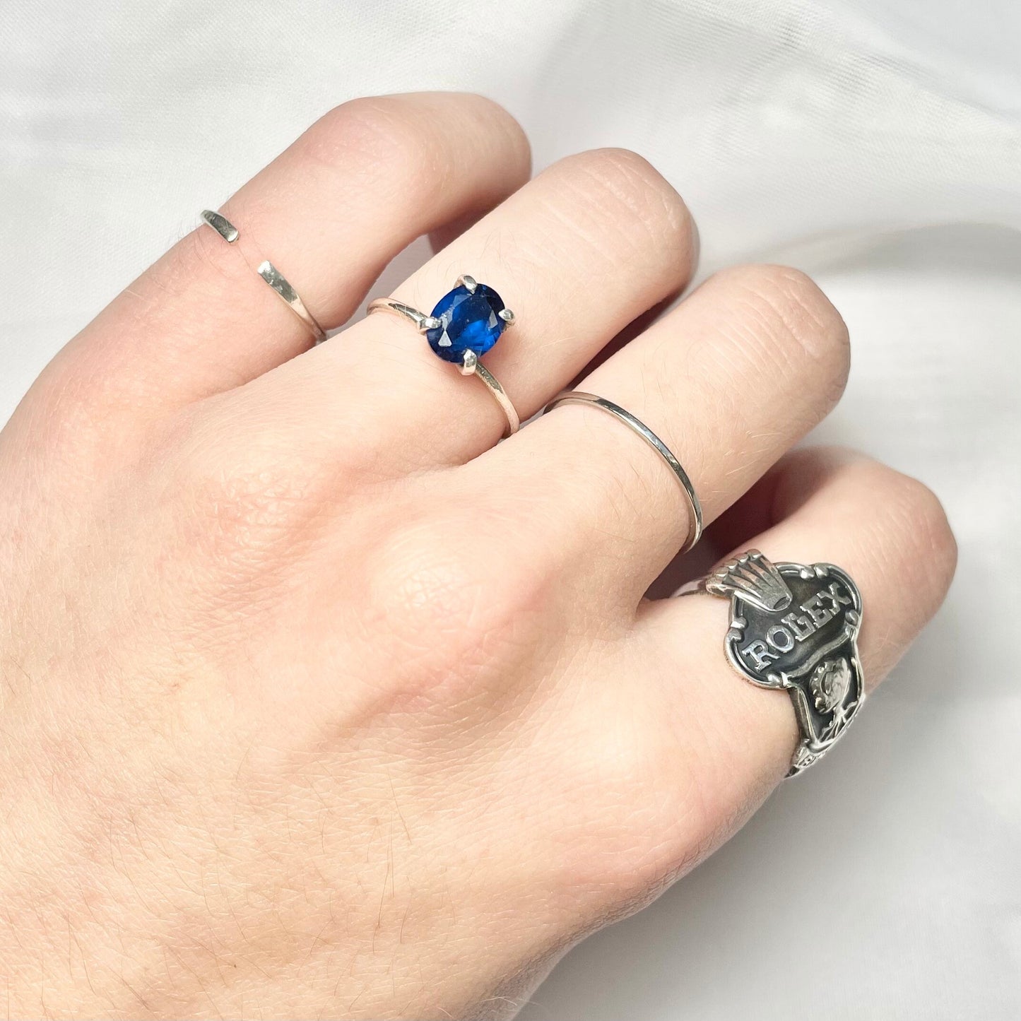 Adjustable Stackable Rings in 925 Sterling Silver or Gold Filled